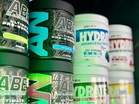 Apex Gym supplement retail area