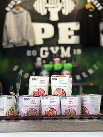Supplements and drinks available at Apex Gym
