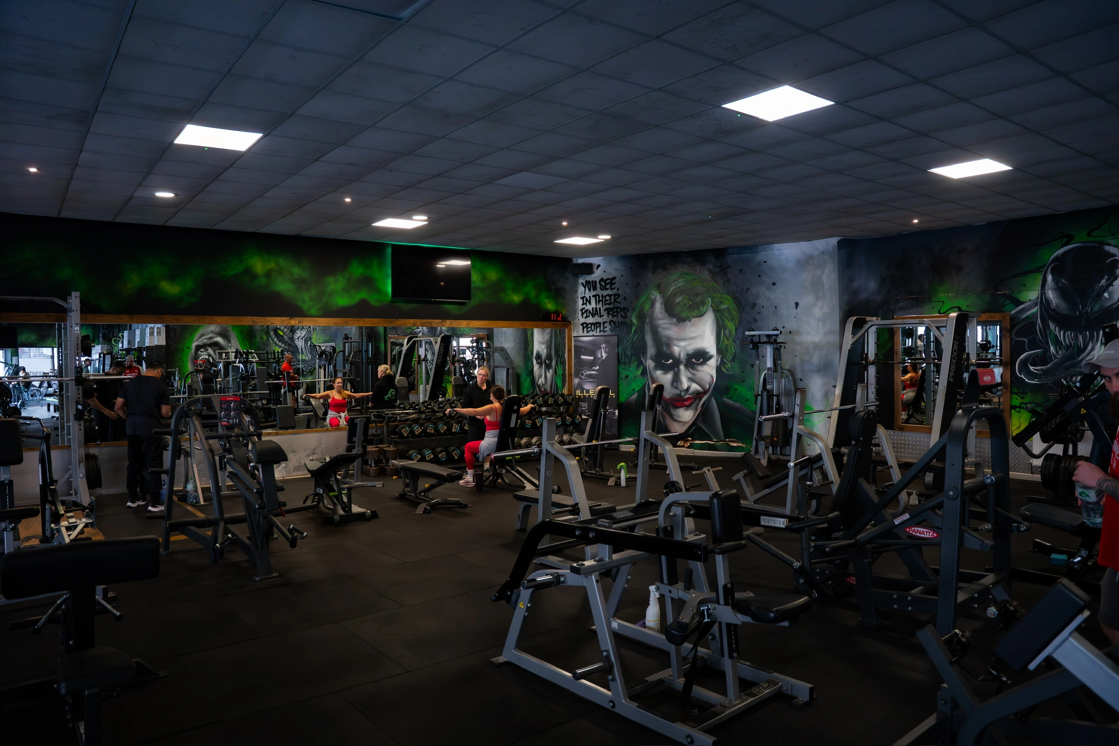 Training area at Apex Gym