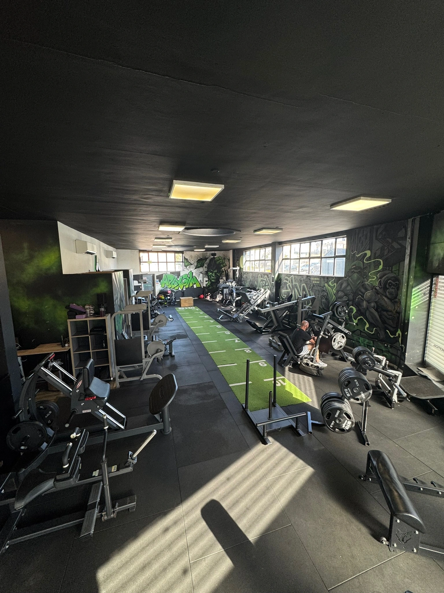 Functional training area at Apex Gym