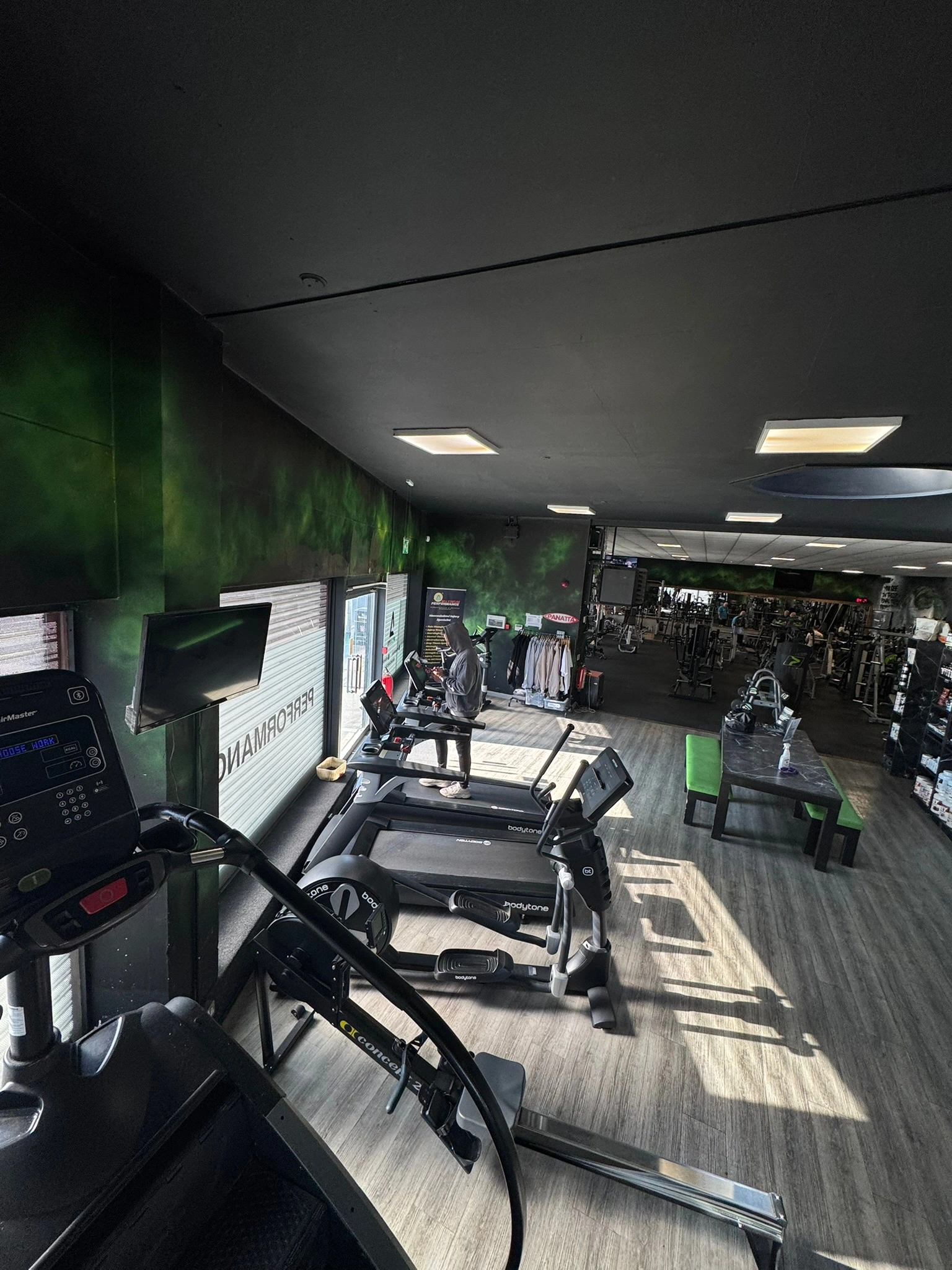Cardio area at Apex Gym